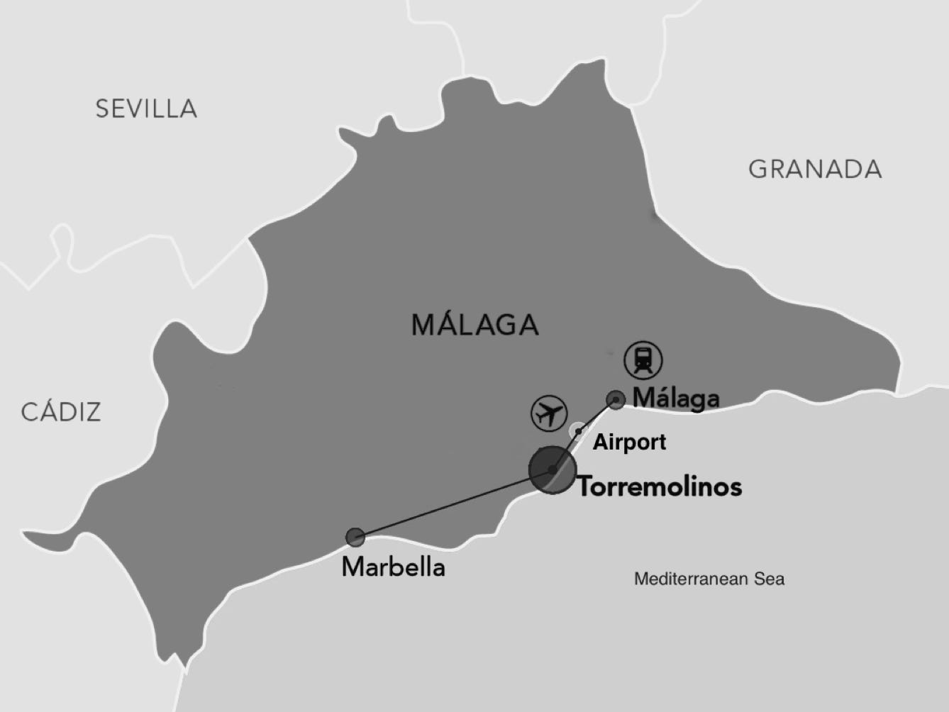 Map Torremolinos